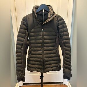 Lululemon Fluff Off Puff Jacket Black / Heathered Herringbone, small (4/6)